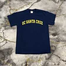 Vintage UC Santa Cruz Banana Slugs T-Shirt Mens Medium Cotton Short Sleeve Adult