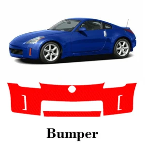 Front bumper PreCut PPF Paint Protection Film For Nissan 350Z 2003-2005 - Picture 1 of 7