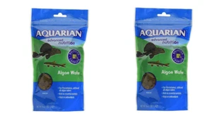 Aquarian Algae Wafer 2 x 255g (510g) Tropical Fish Food Catfish Plecostomus - Picture 1 of 2