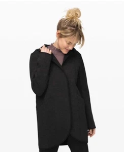 CHAQUETA LULULEMON URBAN HORIZONS EN NEGRO/NEGRO TALLA S TOTALMENTE NUEVA CON ETIQUETAS - Imagen 1 de 18