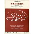 I Masnadieri: Melodramma Tragico in Four Parts by Andre - Paperback NEW Verdi, G