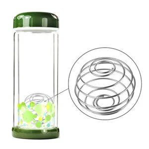 1 Pack Professional Stainless Steel Shaker Bottle Mixing Balls For Drinks - Imagen 1 de 14