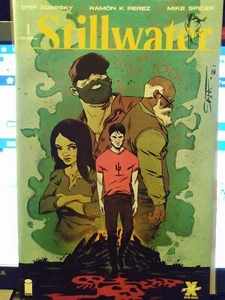 2020 STILLWATER 1 Memory Lane Sanford Greene variant signed & remarked Netflix - Picture 1 of 3