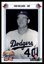 1990 TARGET DODGERS #863 STAN WILLIAMS LOS ANGELES DODGERS