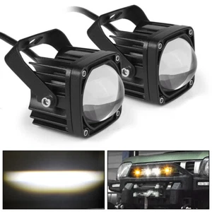 2inch LED Work Light Bar Pods Driving Fog Spot Lamp OffRoad Truck Yellow White - Picture 1 of 14