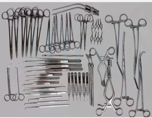 Juego de 52 instrumentos quirúrgicos de cirugía vascular - Imagen 1 de 3