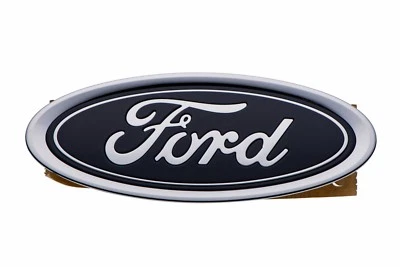 15-17 Focus 14-16 Ford Fiesta Front Grille Blue Ford Oval Emblem OEM C1BZ-8213-A - Image 1 of 4
