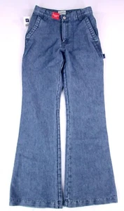 Vintage Y2K Gap Girl Size 14 Slim Carpenter Jeans Flare Leg Medium Wash New NOS - Picture 1 of 4