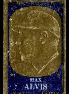 1965 Topps Embossed Max Alvis #3 VG-EX Cleveland Indians - Picture 1 of 2