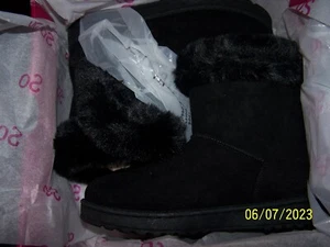 SO Paulina Black Boots Size 6 - Picture 1 of 2