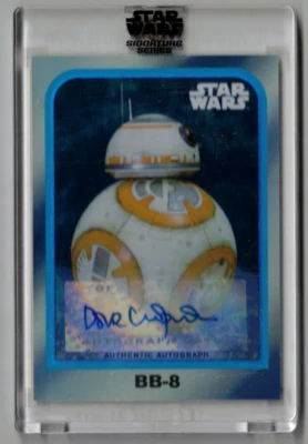 Dave Chapman como Titiritero BB-8 Star Wars Firma Autógrafo Firmado #DC 🔥 Foto 1 de 2