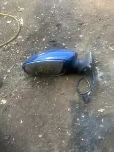 SKODA FABIA MK2 PASSENGER SIDE ELECTRIC WING MIRROR BLUE LF5A 2009-2014 - Picture 1 of 4