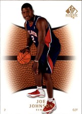 2007-08 SP Authentic Basketball #8 Joe Johnson