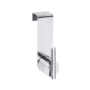 Gancho de puerta OMEGA latón cromo pulido para baño y cocina >> para colgar - Imagen 1 de 7