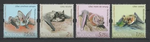 Moldova 2017 Fauna, Animals, Bats 4 MNH stamps - Picture 1 of 1