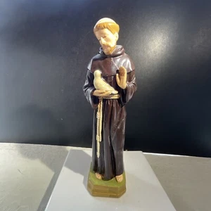 Vintage St Francis Of Assisi Figure 12” Made In Japan by Parma - Picture 1 of 11