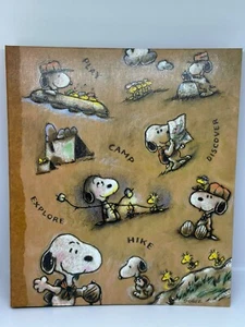 Hallmark Peanuts SNOOPY SCOUT Camp Hike Scrapbook Photo Album Near Mint- Vintage - Picture 1 of 8