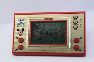 Nintendo Game & Watch WS Mickey Mouse MC-25 Made in Japan 1981 Great Cond. - Picture 1 of 18