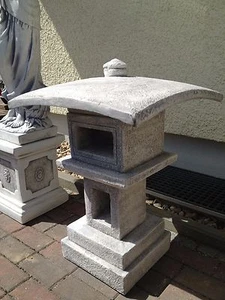 🔶Japanische Laterne Rankei Steinlaterne Gartenlaterne Japan Kunst BLACKFORM - Bild 1 von 3