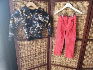 Mini Boden Pants & Rock Your Kid Hoody Youth Size 4 Years Girls - Picture 1 of 10