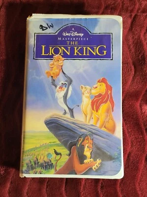 Lion King VHS (Own this magnificent classic that will give you tears of joy!) - Image 1 of 3