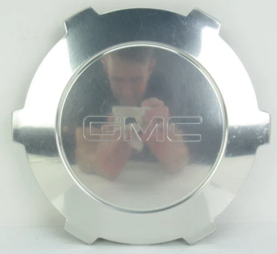 GMC SIERRA YUKON XL 1500 WHEEL CENTER CAP HUBCAP 9594521 POLISHED 2004-2007 * - Image 1 of 4