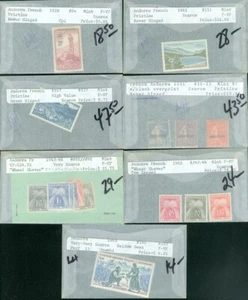 EDW1949SELL : FRENCH ANDORRA Very clean group of DIFF VF, Mint, many NH Cat $204 - Picture 1 of 1