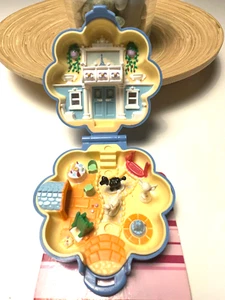 Polly Pocket Vintage 1990 Bluebird Fifi's Parisian Apartment casa Parigi 2 cani - Imagen 1 de 4