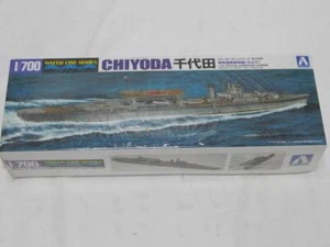 1/700 Aoshima Waterline Series Chiyoda IJN Submarine Carrier Plastic Model Kit - Picture 1 of 1