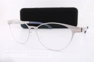 Nagelneu ic! berlin Brillengestell Bossa Nova Pearl Grey Made in Germany 50mm - Bild 1 von 7