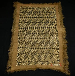 Old Fine Kuba Raffia - BUSHOONG - Kasai Velvet – DR Congo - Picture 1 of 3