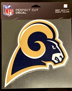 LOS ANGELES RAMS 8"x8" Die Cut Color Decal ~ NFL Wincraft Brand NEW - Picture 1 of 1