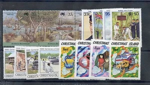 CHRISTMAS IS Sc 213-25 (MI 253-69) * F-VF OG OR LH 1988 YEAR SET $40 - Bild 1 von 1