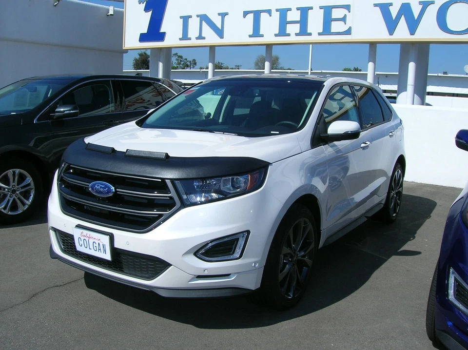 Colgan Custom Sport Hood Bra Mask Fits 2015-2018 Ford Edge Sport, SE, SEL,Titan - Image 1 of 1