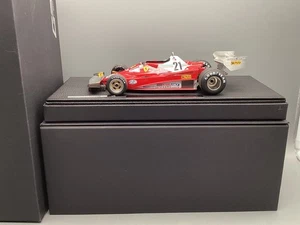 Modellautos 1:18 GP Replicas Ferrari 312 T2 1977 Gilles Villeneuve #21 mit OVP - Bild 1 von 14