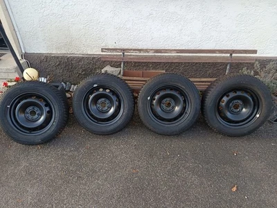 Fiat 500, 500c185/65 R15 88T Reifen M+S 6Jx 15 H2 ET40 Felgen Stahlfelge 4 Stück - Bild 1 von 4