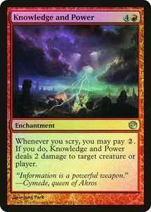 MTG FOIL Knowledge and Power  - Journey into Nyx #101 - Picture 1 of 1