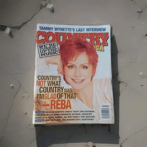 Country America Magazine July 1998 Tammy Wynette Interview Reba McIntyre - Picture 1 of 3
