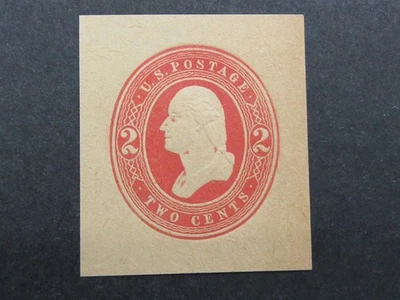 nystamps US Cut Square Stamp # W235 Mint H         N21x4244 - Image 1 of 2