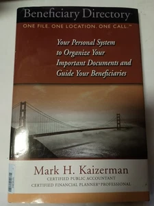 Beneficiary Directory By Mark H. Kaizerman (2004, Hardcover) - Picture 1 of 1