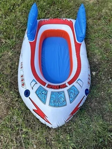 Vintage Intex Pool Float Space Nik Inflatable Space Ship The Wet Set - Picture 1 of 9