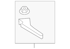 Genuine Toyota Liner Extension 53851-02210 - Picture 1 of 2