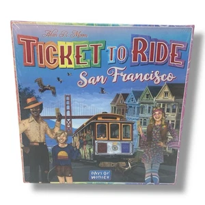 Zug um Zug San Francisco Days of Wonder Brettspiel #720064 (2002) NEU Neu mit Etikett - Bild 1 von 6