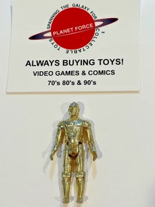 Figura Kenner 1977 C-3PO completa vintage de Star Wars todo original - Imagen 1 de 2