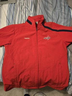 Vintage Washington  Capitals  Reebok Jacket - Image 1 of 3