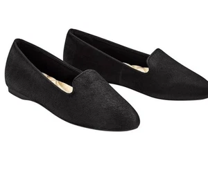 Birdies Blackbird Cowhair Flats Loafers 9.5 - Picture 1 of 7