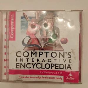 Compton's Interactive Encyclopedia 1996 Win 3.1/95 PC CDROM Software US Version - Picture 1 of 3