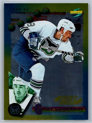 1994-95 Score #144 Geoff Sanderson Gold Line - Image 1 of 2