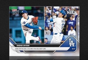 2025 Topps Now 10Ks and 3 HRs NLCS #884 Shohei Ohtani DODGERS PRESALE - Picture 1 of 1