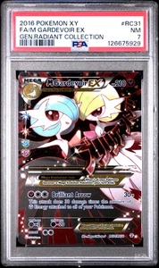 2016 Pokemon Xy Generations Radiant Collection M Gardevoir EX Fa PSA 7 #RC31 - Picture 1 of 2